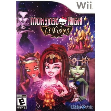 Monster High: 13 Wishes (Wii) (Best Wii Games For Adults)