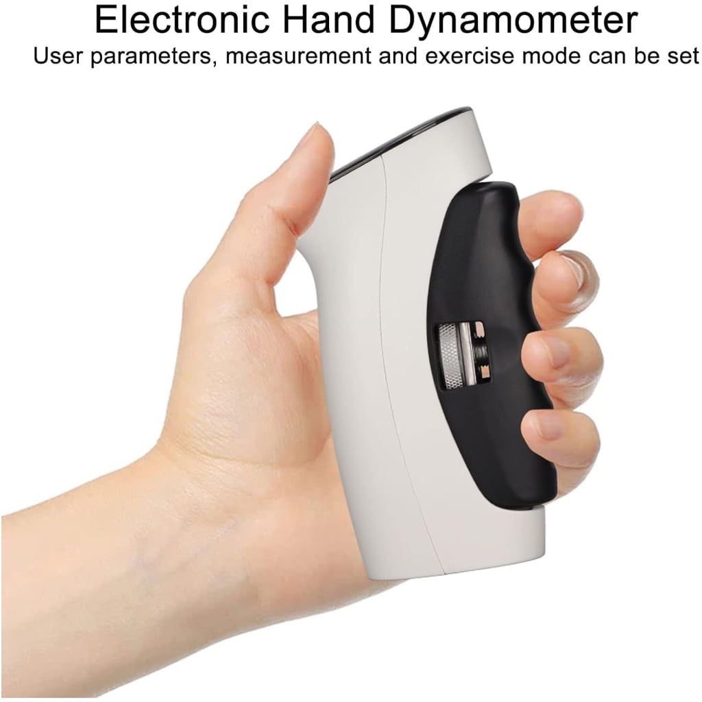 Handheld Grip Strength Trainer With Customizable User Biographies 198lb Capacity And Against Slip Handle Everyone Epochs