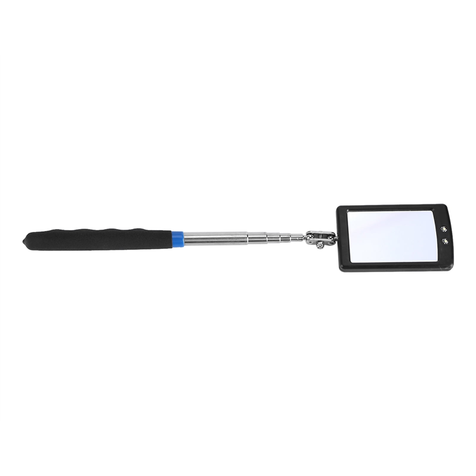 Xtools Telescopic Inspection Mirror with 2 Bright LEDs Extends 29-87cm 