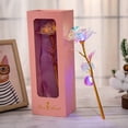 thumbnail image 1 of Crystal Rose Pink Box Regalos de cumpleaños para ella Regalo para mamá Regalos para mujer Galaxy Rose Gold Infinity Roses Flower, regalo para ella / Wi Adepaton ZJWJ622, 1 of 1