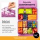 thumbnail image 4 of Juego de recipientes para aperitivos Mothercould con 8 compartimentos (paquete de 2), 4 of 9