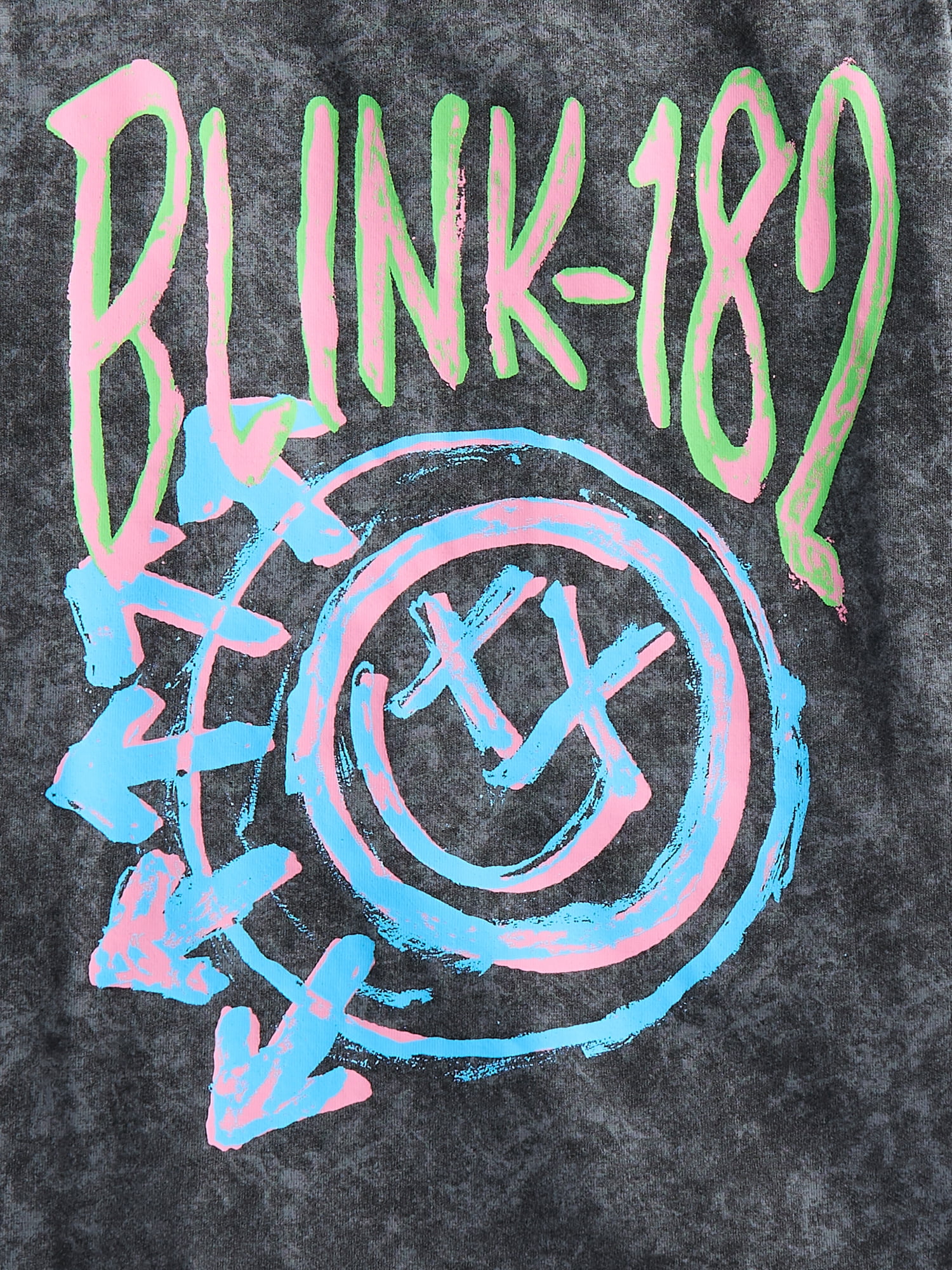 blink-182 Girls' Graphic Band Tee with Short Sleeves, Sizes 4-16
