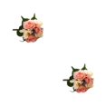 thumbnail image 1 of Billuyoard Ramo de flores artificiales, cabezas de hortensia falsas, rosas realistas, fiesta, hogar, autoensamblaje, , exhibición de boda Type6 NO6, 1 of 6
