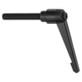 thumbnail image 1 of Unique Bargains Clamping Lever Handles, M10 x 60mm Adjustable Knobs Handle Male Thread for Lathe Machinery, Black, 1 of 6