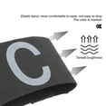 thumbnail image 5 of Minkissy 4Pcs Portable White Captain Armband Non Slip Durable Football Team Supply, 5 of 5