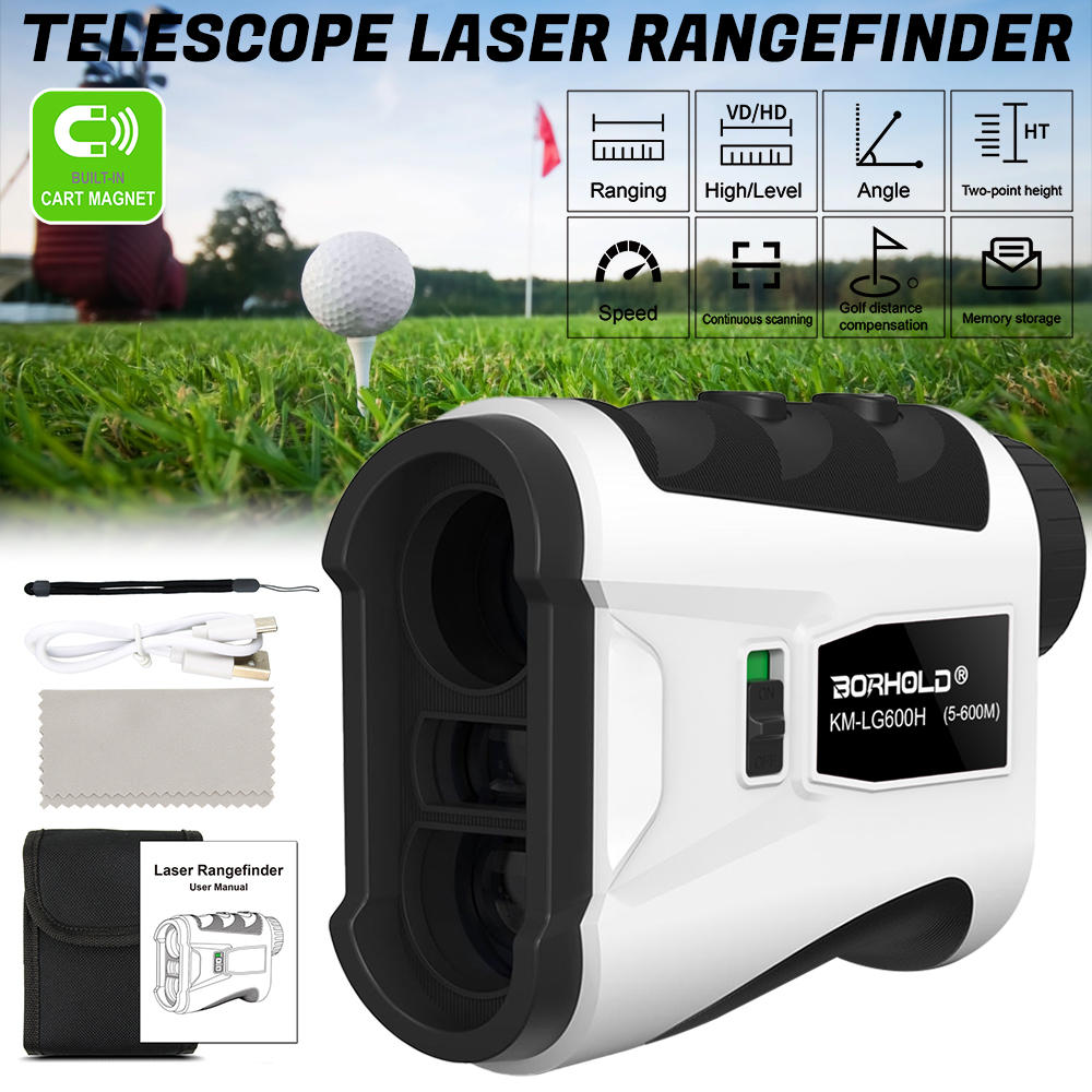 Golf Rangefinder with Slope Switch and Fast Acquisition, Histely Laser