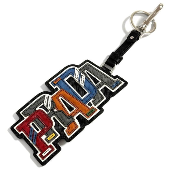 Pre-Owned Prada Men's Key Holder, Ring, Bag Charm