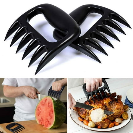 Meat Claws Clearance, 2 Pcs Metal Meat Claws, Shredding Handling, and Carving Food, BPA Free Strongest BBQ Grill Tools and Smoking Accessories for Carving, Handling, Lifting, (Best Foods For Pcos List)