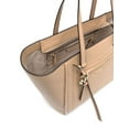 thumbnail image 2 of Michael Kors Women's Camel Carine Pebbled Leather Tote Bag Brown Size Regular, 2 of 5