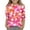Hot Pink, variant on KyCheLot Valentine Shirts for Girls 3/4 Sleeve Cute Print Crewneck Casual Tee Tops School Party 3-12 Years