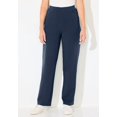 thumbnail image 5 of Catherines Women's Plus Size Suprema Studio Roll Tab Pant, 5 of 6