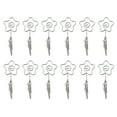 thumbnail image 2 of 12 Pack Metal Note Holder, Dual Side Card Holder Clips Memo Display Clamp with Strong Grip Table Sign Holder Memo Clip Card Paper Menu Clip for Photo,Memo,Banquet,Wedding, 2 of 7