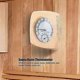 thumbnail image 4 of Sauna Thermometer Digital Sauna Room Thermometer Hygrometer Sauna Temperature Thermometer and Hygrometer, 4 of 5