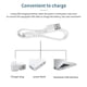 thumbnail image 4 of Calentador De Manos Recargable 2 En 1 Con Batería De 5000 Mah Calentador De Bolsillo Portátil Y Banco De Energía Usb Para Viajes En El Hogar Y La Oficina Eigraketly HA027951-03, 4 of 6