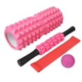 thumbnail image 4 of Juego de bolas de Fascia con barra de masaje con rodillo de espuma hueca para Yoga con forma de punta de 33cm para Pilates33CM 5 en 1, 4 of 5