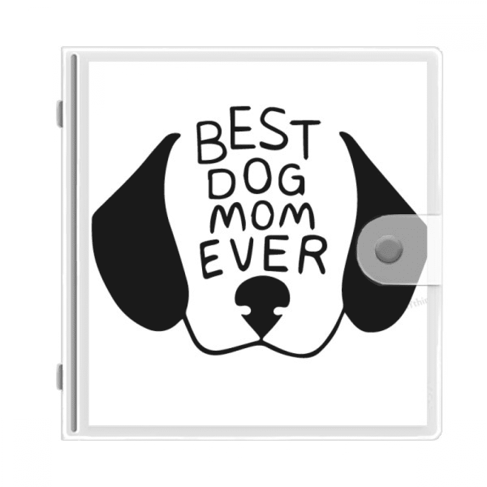 Best Dog Mom Ever Quote DIY Design Photo Album Wallet Wedding Family