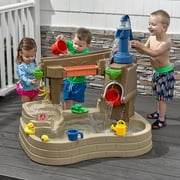 Step2 Pump & Splash Discovery Pond Sand & Water Table for Toddlers