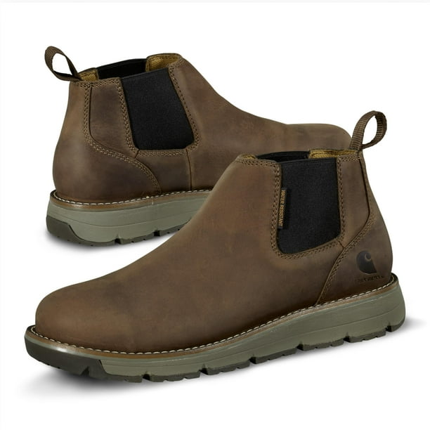 Botas de trabajo Carhartt Millbrook 4 Romeo con punta de acero y cuña para hombre