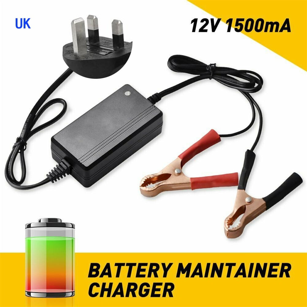 New 12v Volt Automatic Car Battery Float Trickle Charger