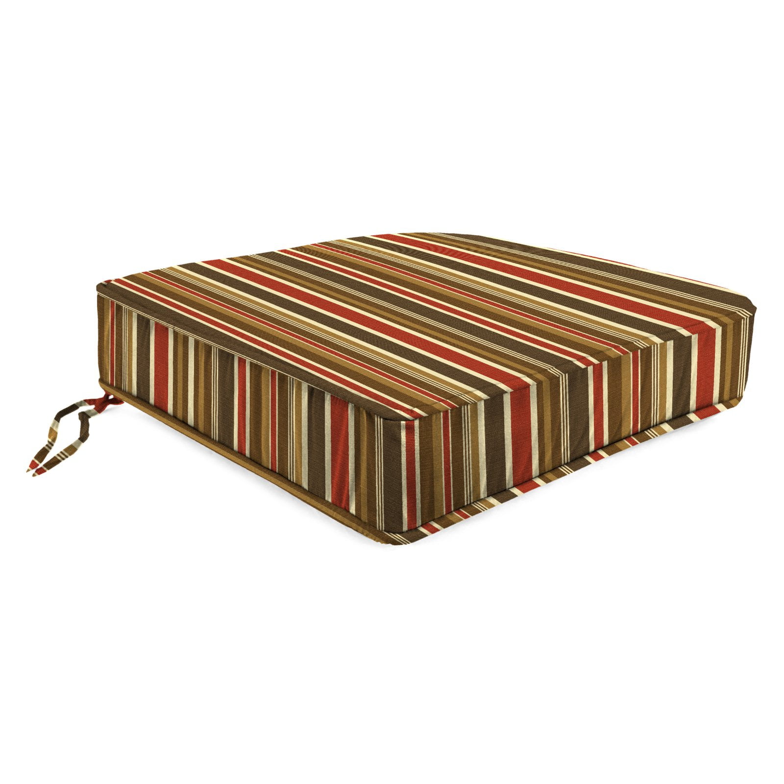 Jordan Manufacturing Sunbrella 22.5W x 21.5D in. Brannon Redwood