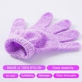 thumbnail image 2 of ZHUYING 24 pcs Exfoliating Shower Gloves,Double Sided Exfoliating Bath Gloves Deep Clean Dead Skin for Spa Massage Beauty Skin Shower Body Scrubber Bathing Accessories.-12 Multi-Colors, 2 of 7