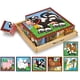 thumbnail image 1 of Rompecabezas de cubo de madera Melissa y Doug con bandeja, 1 of 1