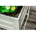 thumbnail image 3 of Outdoor Raised Garden Bed with Legs, Liner and Storage Shelf, Tool-Free Assembly, 3 of 4