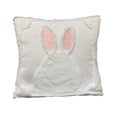 thumbnail image 2 of Deeceymbur Spring Theme Easter Bunny Cushion Cover Decorative Pillow Case for Sofa Chair Living Room Bedroom Home Holiday Festive Accent Decor, 2 of 7