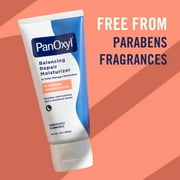PanOxyl PM Balanacing Repair Moisutrizer, Niacinamide and Ceramides, Acne Prone and Dry Skin, 3 oz