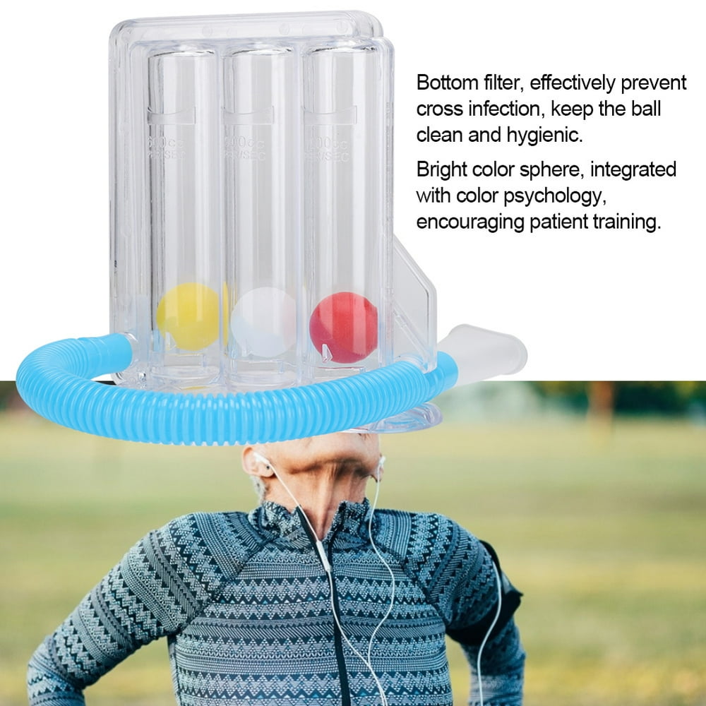 EBTOOLS Breathing Trainer,Deep Breathing Lung Exerciser Incentive