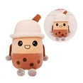 thumbnail image 4 of Cartoon Bubble Tea Cup Pillow Toy Real-life Soft Pet Cushion 30cm, 4 of 6