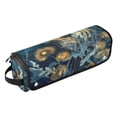 thumbnail image 2 of Hair Tool Organizer Bag with Heat Resistant Mat Removable Travel Storage Case for Hot Air Brushes Curling Irons Enchanted Ocean Scene, 2 of 8