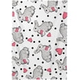 thumbnail image 2 of 60"x90" Easter Bunny Eggs Tablecloth, Waterproof Washable Polyester Square Table Cover Durable Tablecloth for Kitchen Dining Table Party Decor, 2 of 7