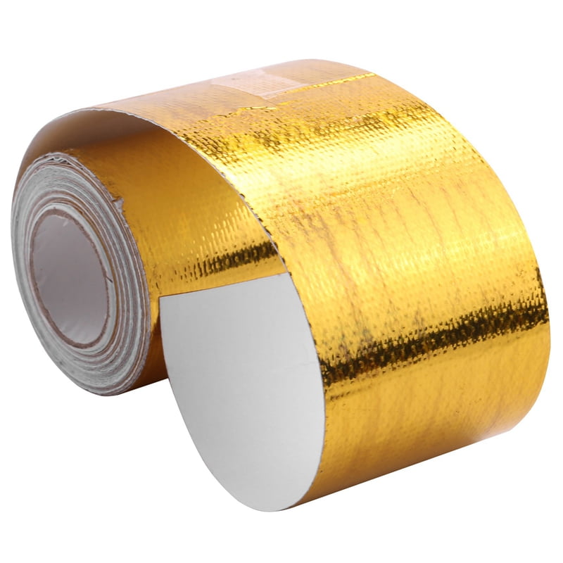 Gold Thermal Tape Air Intake Heat Reflective Engine