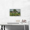 thumbnail image 2 of ARTCANVAS Banks of the Marne 1888 Canvas Art Print by Paul Cezanne - Size: 18" x 12" (1.50" Deep), 2 of 9