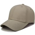 thumbnail image 4 of QJUHUNG Outdoor Sun Hat Mens Baseball Solid Color Sun Caps for Men Cotton Light Board, 4 of 5