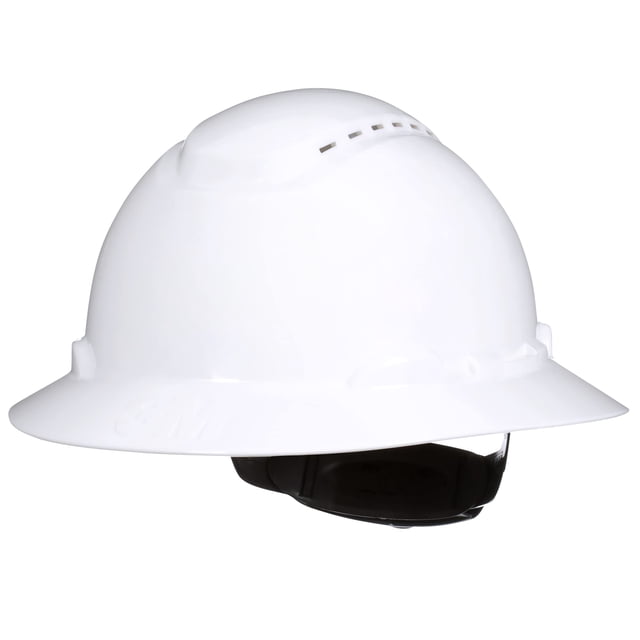 Casco de seguridad 3M SecureFit H-801SFV-UV blanco ventilado de ala completa