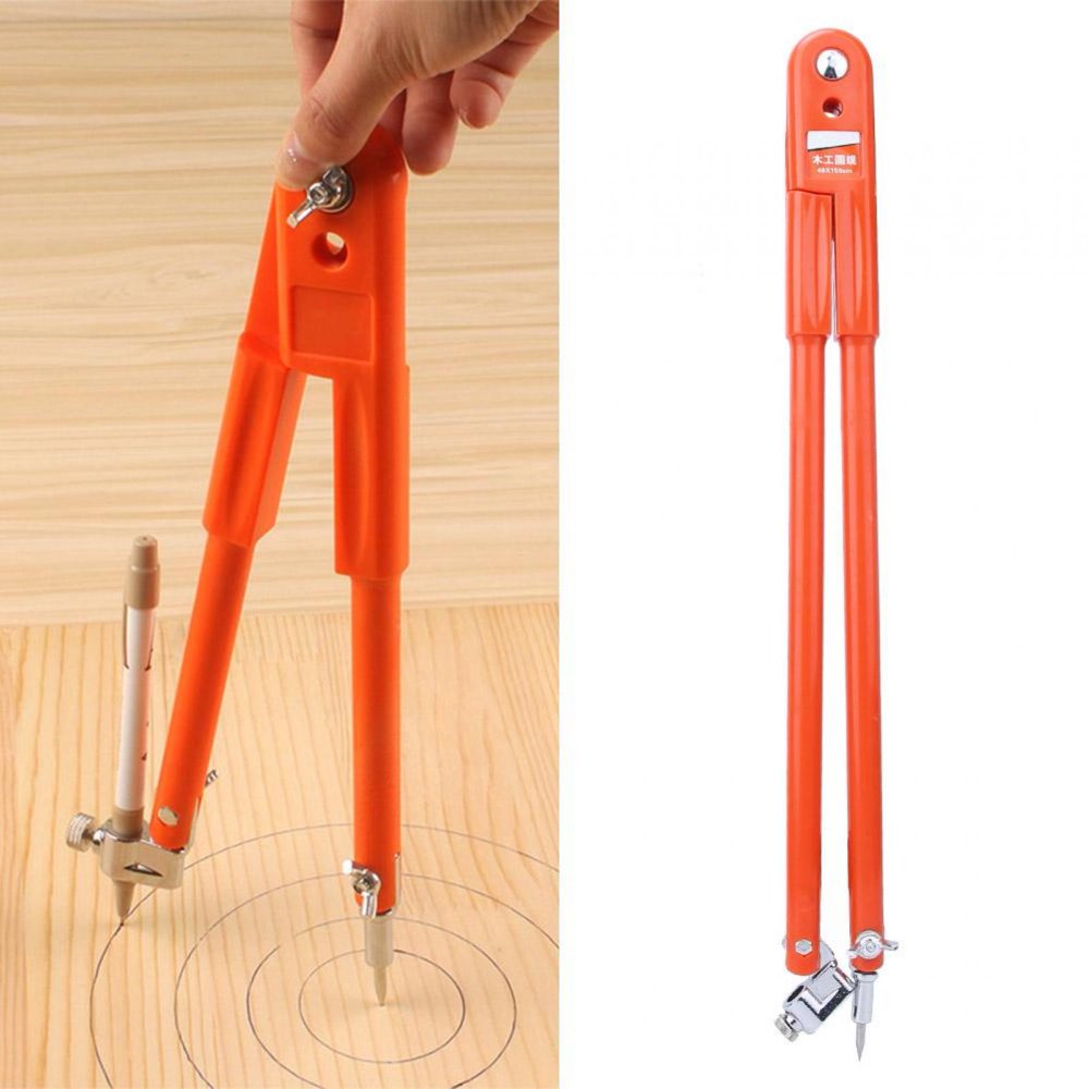 ACOUTO Drawing Compass, Multifunctional Woodworking Compass For