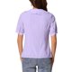 thumbnail image 3 of INSPIRE CHIC Women's Peter Pan Collar Ruffled Trim Gingham Button Down Blouse S Light Purple, 3 of 6