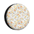 thumbnail image 1 of Fotbe Floral1 Funda de Llanta de Repuesto con Estampado, Engrosada, Ajuste Universal para Jeep, Remolque, RV, SUV, Camión-15 inch, 1 of 6