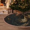 thumbnail image 5 of Haiem Metal Evil Skull Pattern Christmas Tree Skirt Merry Christmas Party Christmas Tree Decoration,New Year Decorations-30", 5 of 6
