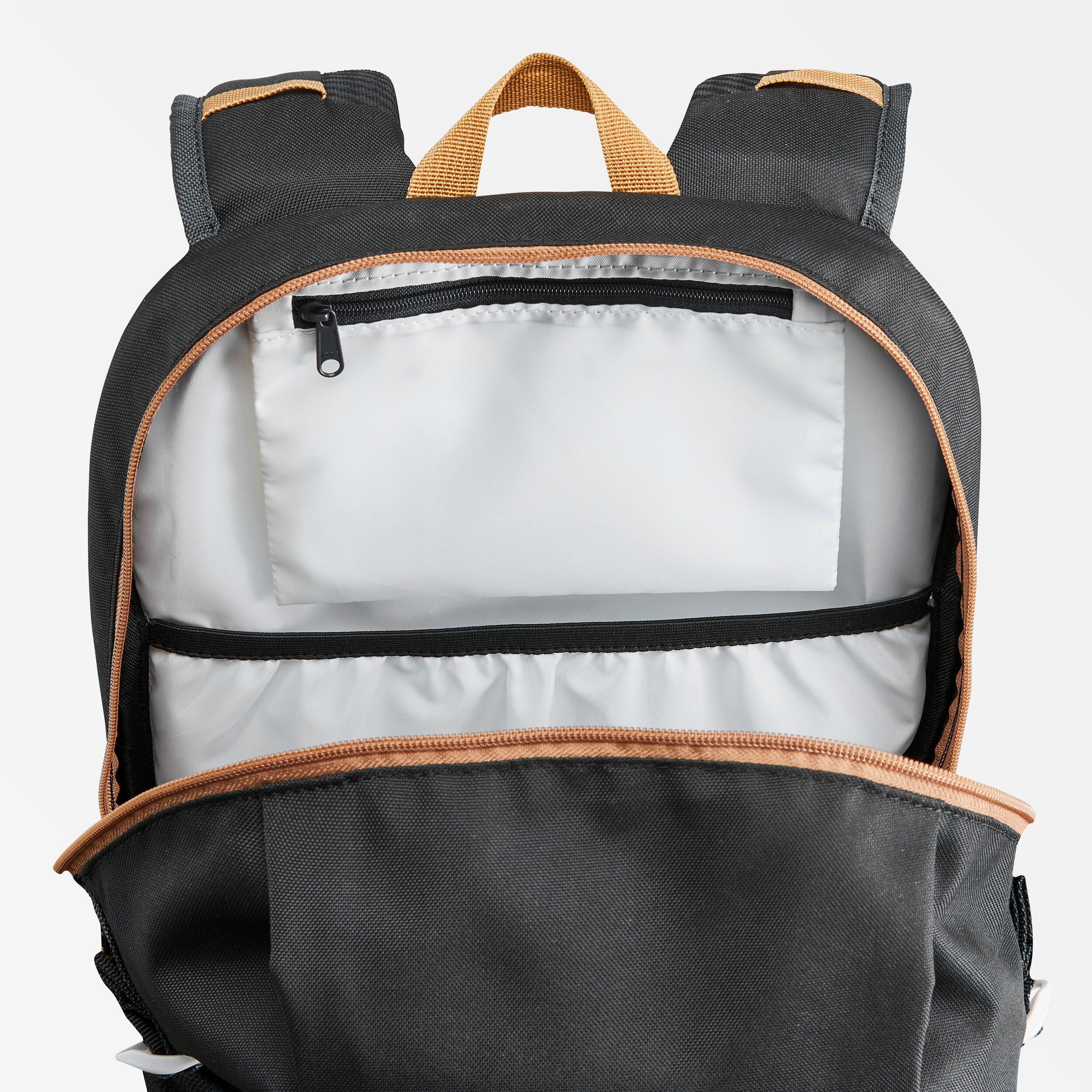Quechua NH100, 20L Nature Hiking Backpack, Unisex, Black