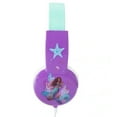 Disney The Little Mermaid Kid Safe Headphones w/inLine Microphone