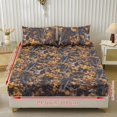 thumbnail image 2 of Bulopur Camo Branch Twin Sheet Set Soft Fade Resistant 3 Pieces Bed Sheets Set All Around Elastic Fitted Bedsheet & Pillowcases Home Decor for Twin Size Bed, 2 of 5