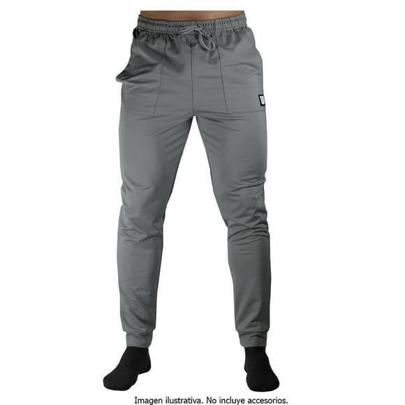 Pantalón Wilson Talla G Jogger Deportivo con Bolsas Laterales Gris