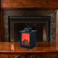 thumbnail image 5 of Fireplace Lanterns Decorative,Small Fire Place,Flame Effect LED Fire Lamp,Battery Operated USB Charge Portable Fireplace,Indoor Outdoor Christmas Decoration (No Heater Function Black),B, 5 of 7