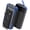 Blue, variant on Solar Power  Pd 20w Fast Charging External Batter 40000mah Portable Phone Built In 4 Cables With Dual Bright Flashlights For Camping Hiking And Outdoor Use (blue)