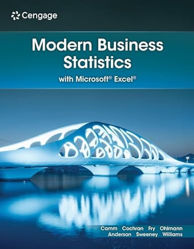 Pre-Owned Modern Business Statistics with Microsoft Excel ...