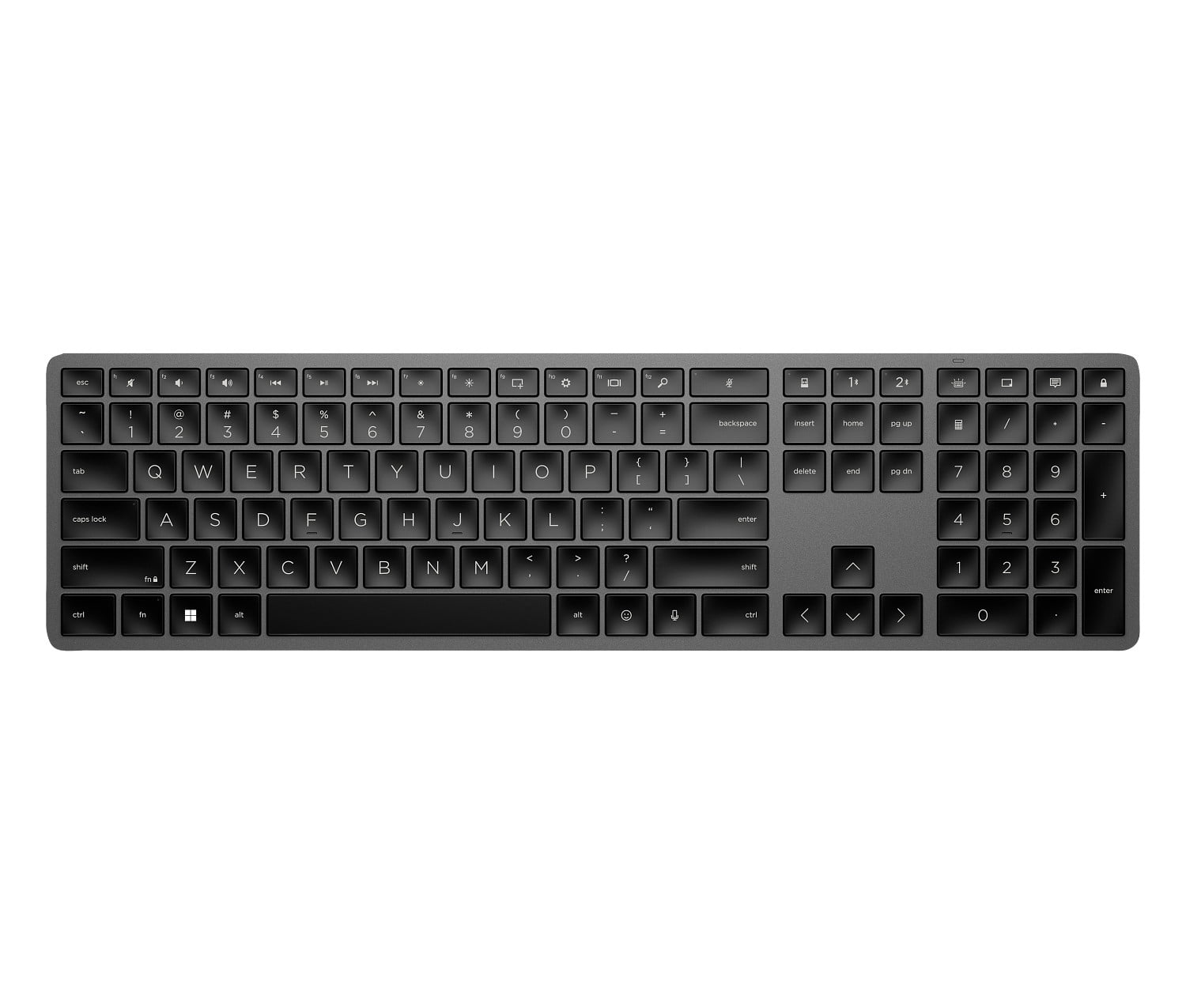 HP 960 ワイヤレスキーボード Amazon.com: HP 960 Ergonomic Wireless Keyboard - Connect 3 Devices
