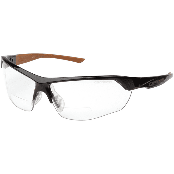 Carhartt Adult Unisex Braswell 1.5 Reader Safety Glasses CHB1110TR15